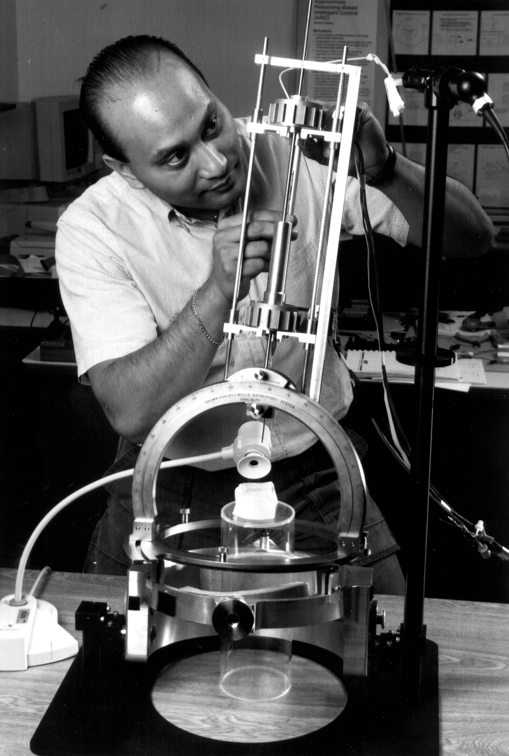Space History Photo: NASA Robot Brain Surgeon